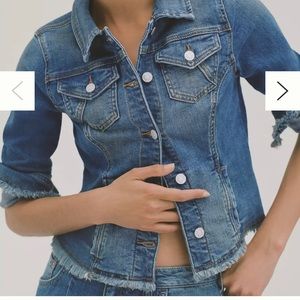 NWT Anthropologie Pilcro trucker jean jacket